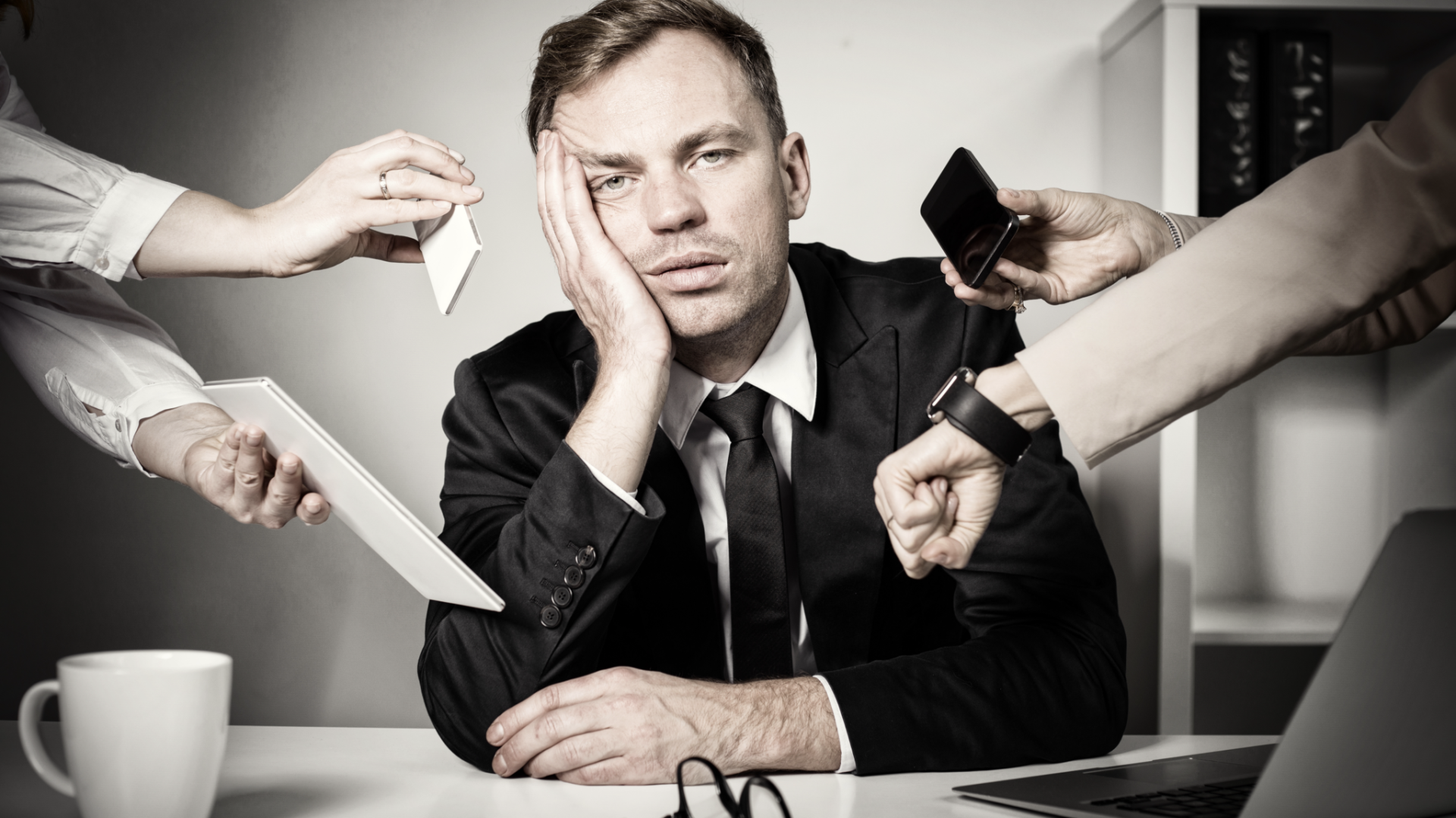 Frustrated property manager